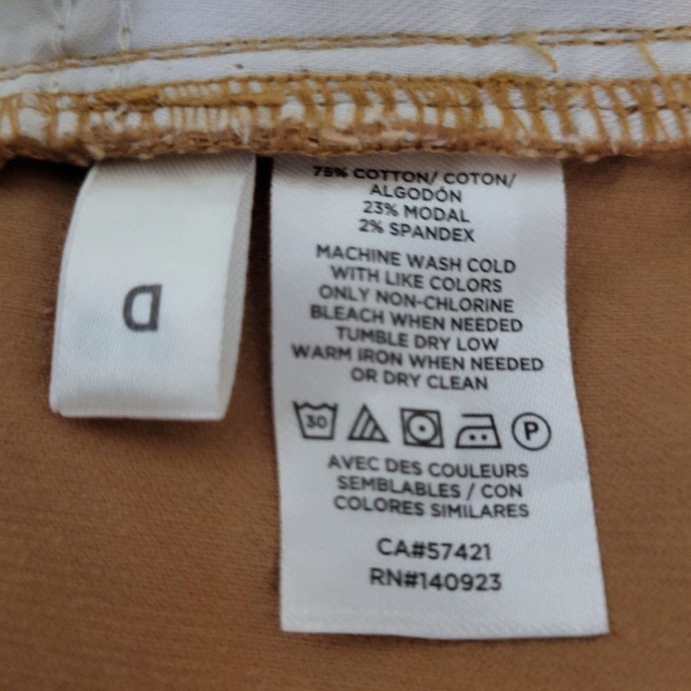 LOFT Women 29/8 Petite Ins Corduroy High Waist Skinny Pants Camel - Pumpkin Fall - Picture 5 of 13